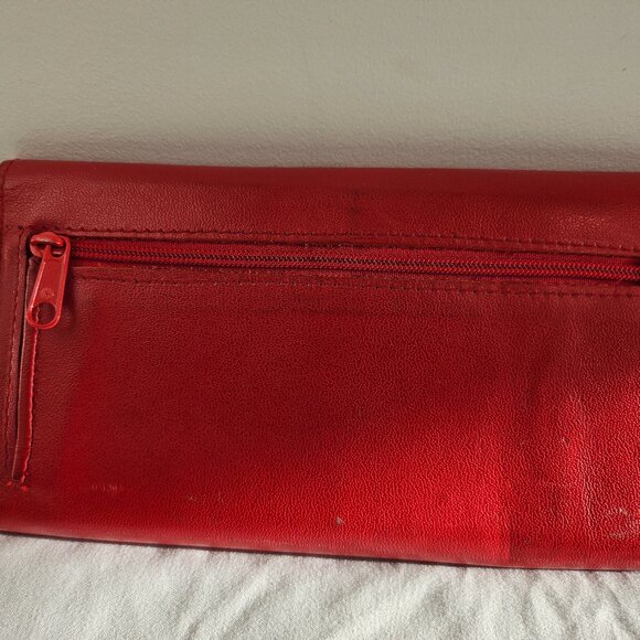 Portefeuille Mundi vintage cuir véritable - Picture 2 of 6